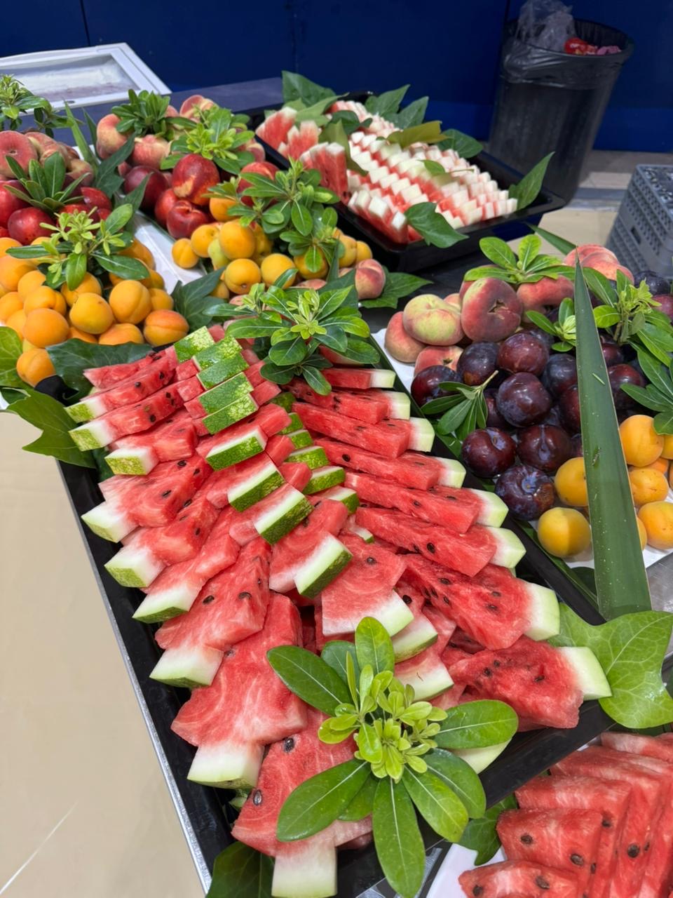 Fresh fruit platter